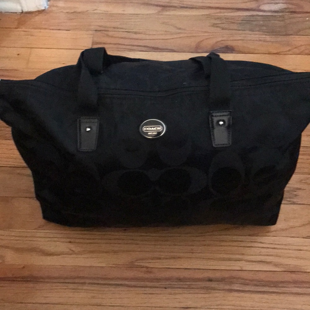 Small Coach Travel Tote